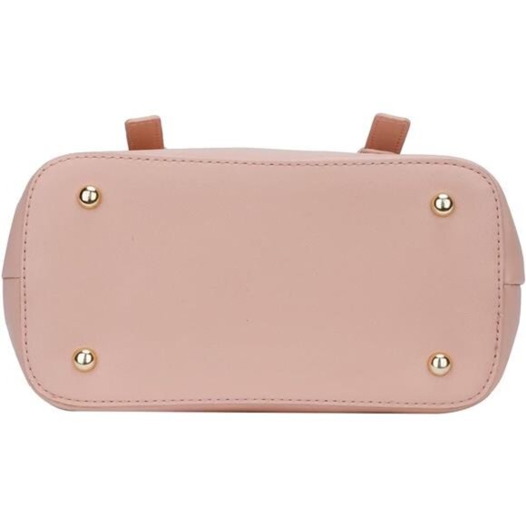 Stylish Small Backpack Bag for Women Synthetic Leather Mini Bookbag Purse - Picture 5 of 8